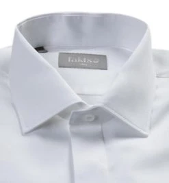 fakts Hemd 9010/111 Slim Fit, Baumwolle, Weiß , Weiß -hemdenverkauf 366983 norm2
