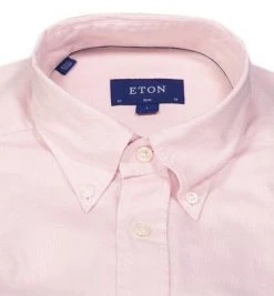 ETON Hemd 9375/59596/51 Slim Fit, Oxford, Rosa meliert, Pink -hemdenverkauf 367009 norm2