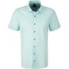 OLYMP Level Five Body Fit 2074/72/43 Kurzarmhemd, Baumwolle, Türkis