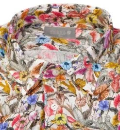 fakts Hemd 6022/057 Hemd. Slim Fit, Reines Leinen, Multicolor -hemdenverkauf 367267 norm2