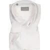 fakts Hemd 6018/111 Slim Fit, Reines Leinen, Weiß