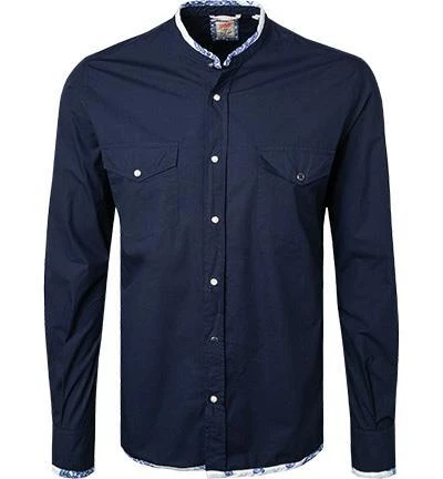 BOB Hemd JET800 T800/navy Baumwolle 2 BOB Hemd JET800 T800/navy Baumwolle – Bild 2