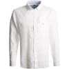 Fynch-Hatton Hemd 1121 6030/6030 Casual Fit, Reines Leinen, Weiß