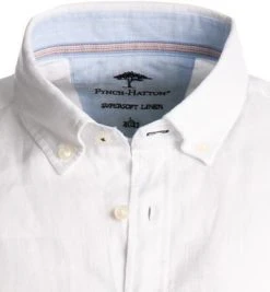 Fynch-Hatton Hemd 1121 6030/6030 Casual Fit, Reines Leinen, Weiß -hemdenverkauf 367377 norm2