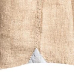 Fynch-Hatton Hemd 1121 6030/6035 Casual Fit, Reines Leinen, Sand meliert, Sand -hemdenverkauf 367379 norm3