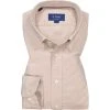 ETON Hemd 9375/59396/35 Contemporary Fit, Baumwolle, Braun meliert, Braun-weiß