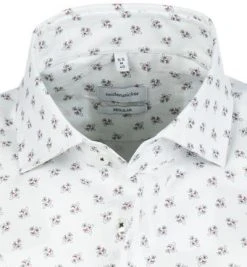 Seidensticker Hemd 198711/01 Kurzarmhemd, Regular Fit, Oxford, Weiß gemustert, Weiß -hemdenverkauf 367442 norm2