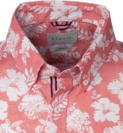 bugatti Hemd 9450/78337/940 Kurzarmhemd, Modern Fit, Rosa-weiß -hemdenverkauf 367477 norm2