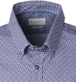 bugatti Hemd 9450/78814/390 Kurzarmhemd, Modern Fit, Baumwolle, Blau-rot gemustert, Blau-weiß 6 bugatti Hemd 9450/78814/390 Kurzarmhemd, Modern Fit, Baumwolle, Blau-rot gemustert, Blau-weiß -hemdenverkauf 367479 norm2