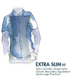 Pierre Cardin Hemd 03621/000/27460/9041 Kurzarmhemd, Slim Fit, Baumwoll-Piqué, Hellblau meliert, Hellblau -hemdenverkauf 367542 norm3