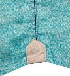 FIL NOIR Hemd Roma 51490/81 Kurzarmhemd, Shaped Fit, Reines Leinen, Mintblau meliert, Mintgrün -hemdenverkauf 367631 norm3