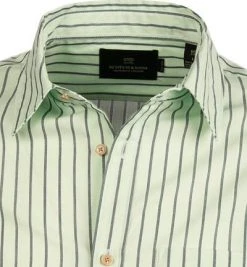 Scotch & Soda Hemd 160783/0220 Relaxed Fit, Baumwolle, Hellgrün-blau gestreift, Grün -hemdenverkauf 367634 norm2