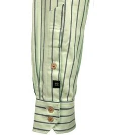 Scotch & Soda Hemd 160783/0220 Relaxed Fit, Baumwolle, Hellgrün-blau gestreift, Grün -hemdenverkauf 367634 norm3