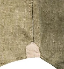 FIL NOIR Hemd Roma 51492/86 Shaped Fit, Reines Leinen, Grün meliert, Grün -hemdenverkauf 367645 norm3