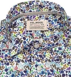 FIL NOIR Hemd Treviso 51470/67 Shaped Fit, Popeline CO2-Neutral, Blau gemustert, Blau 6 FIL NOIR Hemd Treviso 51470/67 Shaped Fit, Popeline CO2-Neutral, Blau gemustert, Blau -hemdenverkauf 367651 norm2