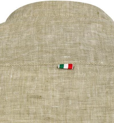 FIL NOIR Hemd Ancona 51491/86 Shaped Fit, Reines Leinen, Grün 6 FIL NOIR Hemd Ancona 51491/86 Shaped Fit, Reines Leinen, Grün – Bild 6