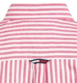 TOMMY JEANS Hemd DM0DM10160/T1K Kurzarmhemd, Bio Baumwolle, Rosa-weiß gestreift, Pink-weiß -hemdenverkauf 367725 norm3