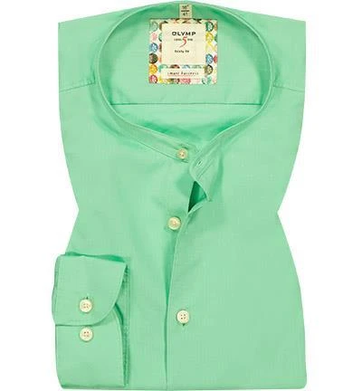 OLYMP Level Five Body Fit Smartbusiness 3507/74/45 Hemd, Baumwolle, Grün 2 OLYMP Level Five Body Fit Smartbusiness 3507/74/45 Hemd, Baumwolle, Grün – Bild 2