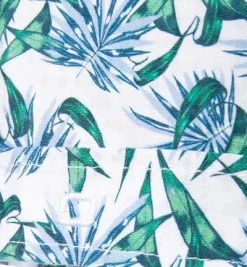 OLYMP Casual Modern Fit 4005/72/00 Kurzarmhemd, Baumwolle, Weiß-blau-grün, Weiß -hemdenverkauf 367866 norm3