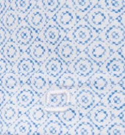 OLYMP Luxor Modern Fit 1244/72/11 Kurzarmhemd, Jersey geruchshemmend, Hellblau-weiß gemustert, Bleu -hemdenverkauf 367884 norm3