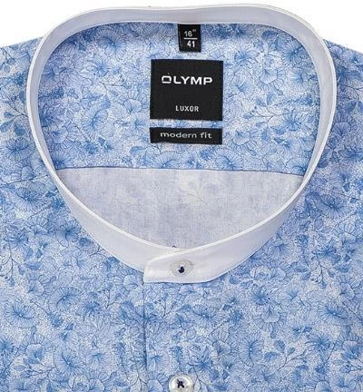OLYMP Luxor Modern Fit 1235/74/11 Hemd, Baumwolle, Hellblau-weiß, Bleu 3 OLYMP Luxor Modern Fit 1235/74/11 Hemd, Baumwolle, Hellblau-weiß, Bleu – Bild 3