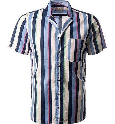 OLYMP Casual Level Five Body Fit 3009/72/18 Kurzarmhemd, Multicolor gestreift, Marine 2 OLYMP Casual Level Five Body Fit 3009/72/18 Kurzarmhemd, Multicolor gestreift, Marine – Bild 2