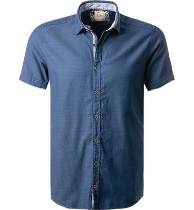 OLYMP Casual Level Five Body Fit 3015/72/18 Kurzarmhemd, Baumwolle, Mittelblau, Marine 2 OLYMP Casual Level Five Body Fit 3015/72/18 Kurzarmhemd, Baumwolle, Mittelblau, Marine – Bild 2