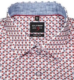 OLYMP Level Five Body Fit 2033/74/35 Hemd, Baumwolle, Rot-blau gemustert, Rot 6 OLYMP Level Five Body Fit 2033/74/35 Hemd, Baumwolle, Rot-blau gemustert, Rot -hemdenverkauf 368027 norm2