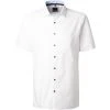 OLYMP Luxor Modern Fit 1221/72/00 Kurzarmhemd, Baumwolle, Weiß