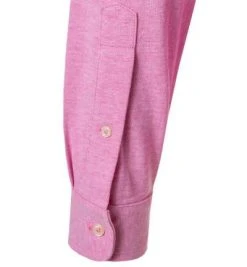 Polo Ralph Lauren Hemd 710654408/063 Baumwoll-Piqué, Pink meliert, Pink -hemdenverkauf 368301 norm3