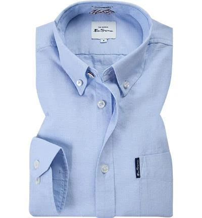Ben Sherman Hemd 0065094/120 Regular Fit, Bio Baumwolle, Hellblau 2 Ben Sherman Hemd 0065094/120 Regular Fit, Bio Baumwolle, Hellblau – Bild 2