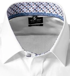 OLYMP Level Five Body Fit 2031/72/00 Kurzarmhemd, Popeline, Weiß -hemdenverkauf 368502 norm2