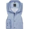 OLYMP Luxor Modern Fit 69EL 1209/79/11 Hemd, Baumwolle, Extra langer Arm, Bleugemustert, Bleu