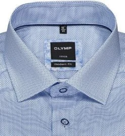 OLYMP Luxor Modern Fit 69EL 1209/79/11 Hemd, Baumwolle, Extra langer Arm, Bleugemustert, Bleu 6 OLYMP Luxor Modern Fit 69EL 1209/79/11 Hemd, Baumwolle, Extra langer Arm, Bleugemustert, Bleu -hemdenverkauf 368508 norm2