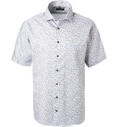 ETERNA Hemd 3423/K19K/22 Kurzarmhemd, Comfort Fit, Baumwolle, Blau-weiß 2 ETERNA Hemd 3423/K19K/22 Kurzarmhemd, Comfort Fit, Baumwolle, Blau-weiß – Bild 2