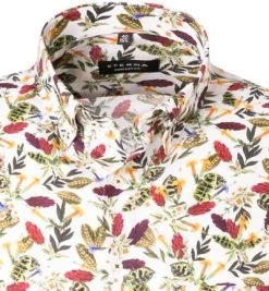 ETERNA Hemd 3443/K19L/45 Kurzarmhemd, Comfort Fit, Baumwolle, Multicolor, Multicolour -hemdenverkauf 368641 norm2