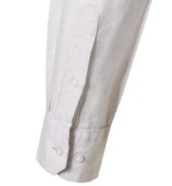 Calvin Klein Hemd K10K107110/AEV Slim Fit, Leinen-Baumwolle, Hellbeige meliert, Hellbeige -hemdenverkauf 368653 norm4