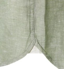 Calvin Klein Hemd K10K107110/MSS Slim Fit, Leinen-Baumwolle, Khaki meliert, Khaki -hemdenverkauf 368655 norm4