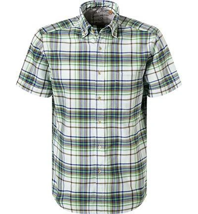 ETERNA Hemd 2449/WS9B/43 Kurzarmhemd, Regular Fit, Baumwolle, Grün kariert, Grün 2 ETERNA Hemd 2449/WS9B/43 Kurzarmhemd, Regular Fit, Baumwolle, Grün kariert, Grün – Bild 2