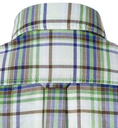 ETERNA Hemd 2449/WS9B/43 Kurzarmhemd, Regular Fit, Baumwolle, Grün kariert, Grün 4 ETERNA Hemd 2449/WS9B/43 Kurzarmhemd, Regular Fit, Baumwolle, Grün kariert, Grün – Bild 4
