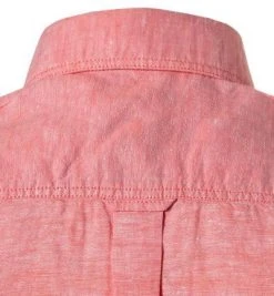 ETERNA Hemd 2450/WS9B/83 Kurzarmhemd, Regular Fit, Leinen-Baumwolle, Hellrot meliert, Hellrot -hemdenverkauf 368681 norm3