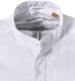 ETERNA Hemd 2450/VS9S/02 Regular Fit, Leinen-Baumwolle, Weiß meliert, Weiß -hemdenverkauf 368686 norm2