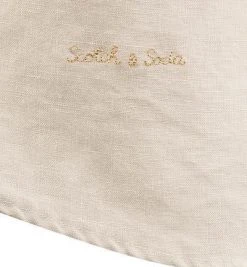 Scotch & Soda Hemd 160791/0102 Kurzarmhemd, Regular Fit, Reines Leinen, Weiß -hemdenverkauf 368765 norm3