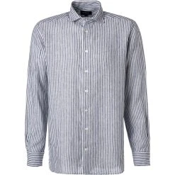 ETON Hemd 1000/03032/29 Contemporary Fit, Reines Leinen, Dunkelblau gestreift, Dunkelblau