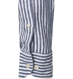 ETON Hemd 1000/03032/29 Contemporary Fit, Reines Leinen, Dunkelblau gestreift, Dunkelblau -hemdenverkauf 368861 norm3