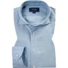 ETON Hemd 1000/02073/25 Slim Fit, Seide-Baumwolle, Hellblau , Hellblau