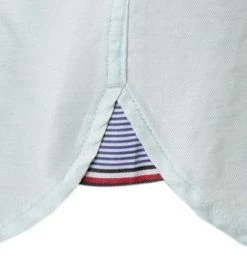 Tommy Hilfiger Hemd MW0MW17623/L4T Kurzarmhemd, Slim Fit, Baumwolle-Leinen, Mintgrün, Hallmintgrün -hemdenverkauf 368992 norm3