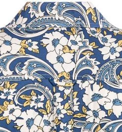 Ben Sherman Hemd 0063422/023 Kurzarmhemd, Relaxed Fit, Mikrofaser, Blau-wollweiß, Blau-weiß -hemdenverkauf 369158 norm3