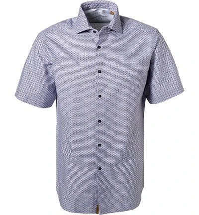 ETERNA Hemd 2456/WS72/16 Kurzarmhemd, Regular Fit, Baumwolle, Blau-weiß gemustert, Blau-weiß 2 ETERNA Hemd 2456/WS72/16 Kurzarmhemd, Regular Fit, Baumwolle, Blau-weiß gemustert, Blau-weiß – Bild 2