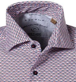 ETERNA Hemd 2456/WS72/83 Kurzarmhemd, Regular Fit, Baumwolle, Rot-weiß gemustert, Rot-weiß 6 ETERNA Hemd 2456/WS72/83 Kurzarmhemd, Regular Fit, Baumwolle, Rot-weiß gemustert, Rot-weiß -hemdenverkauf 369278 norm2